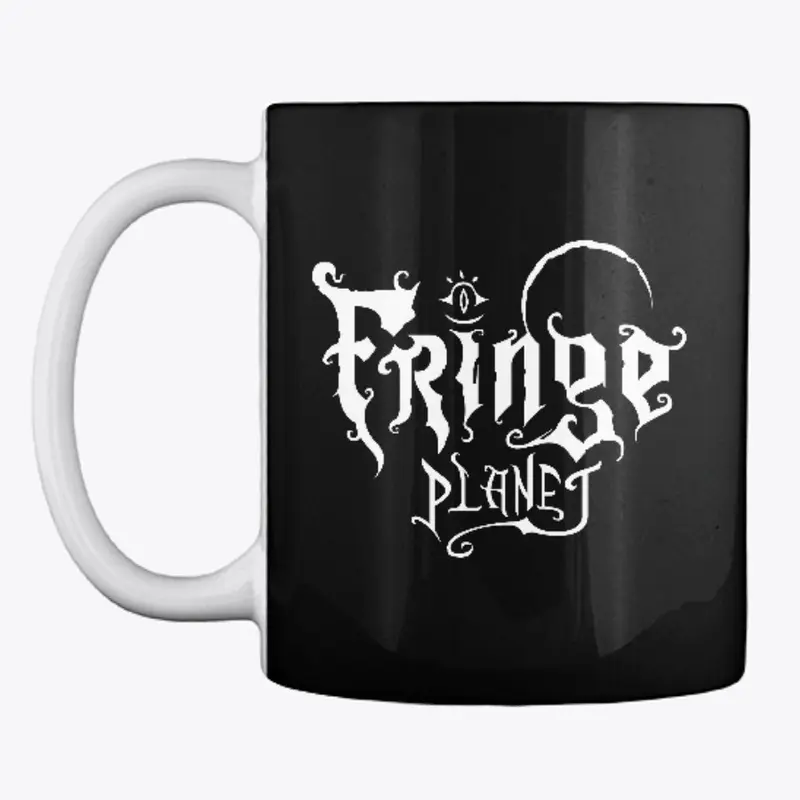 Fringe Planet - White Logo